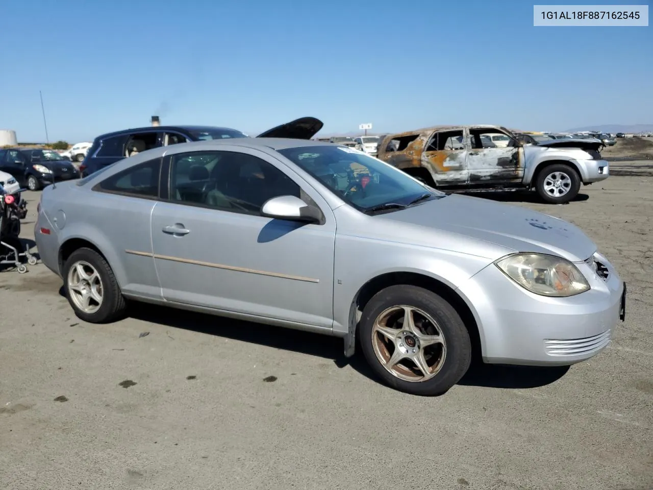 2008 Chevrolet Cobalt Lt VIN: 1G1AL18F887162545 Lot: 72417664