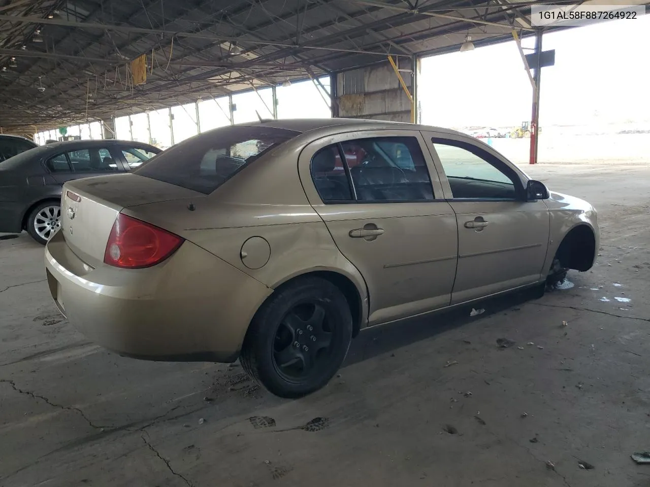 2008 Chevrolet Cobalt Lt VIN: 1G1AL58F887264922 Lot: 72625344