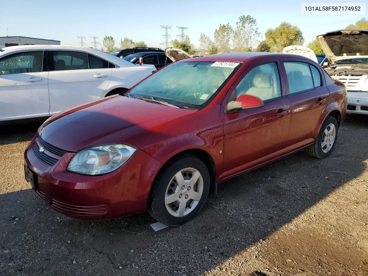 1G1AL58F587174952 2008 Chevrolet Cobalt Lt