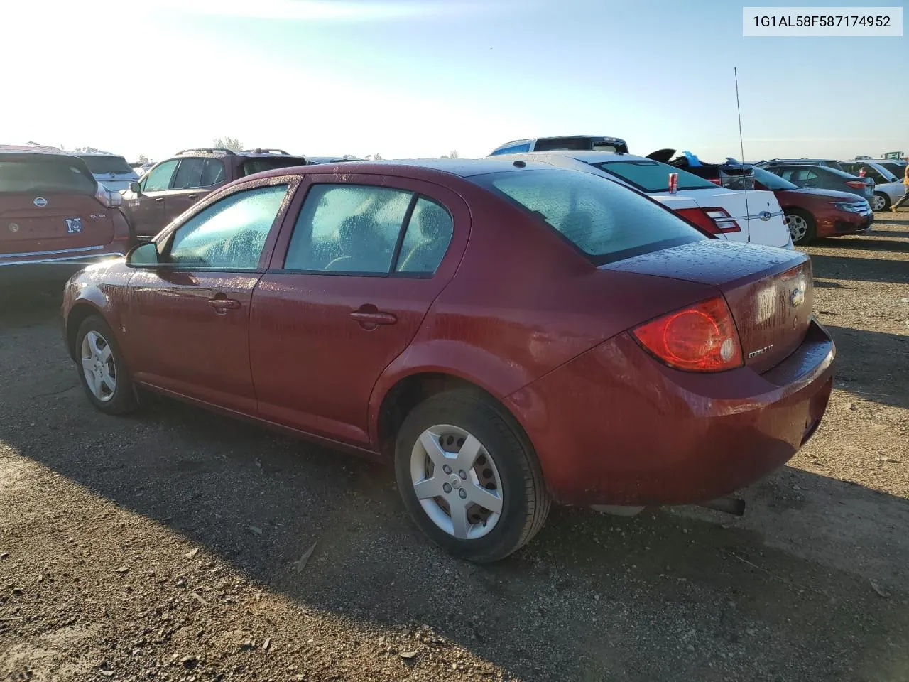 2008 Chevrolet Cobalt Lt VIN: 1G1AL58F587174952 Lot: 72921744