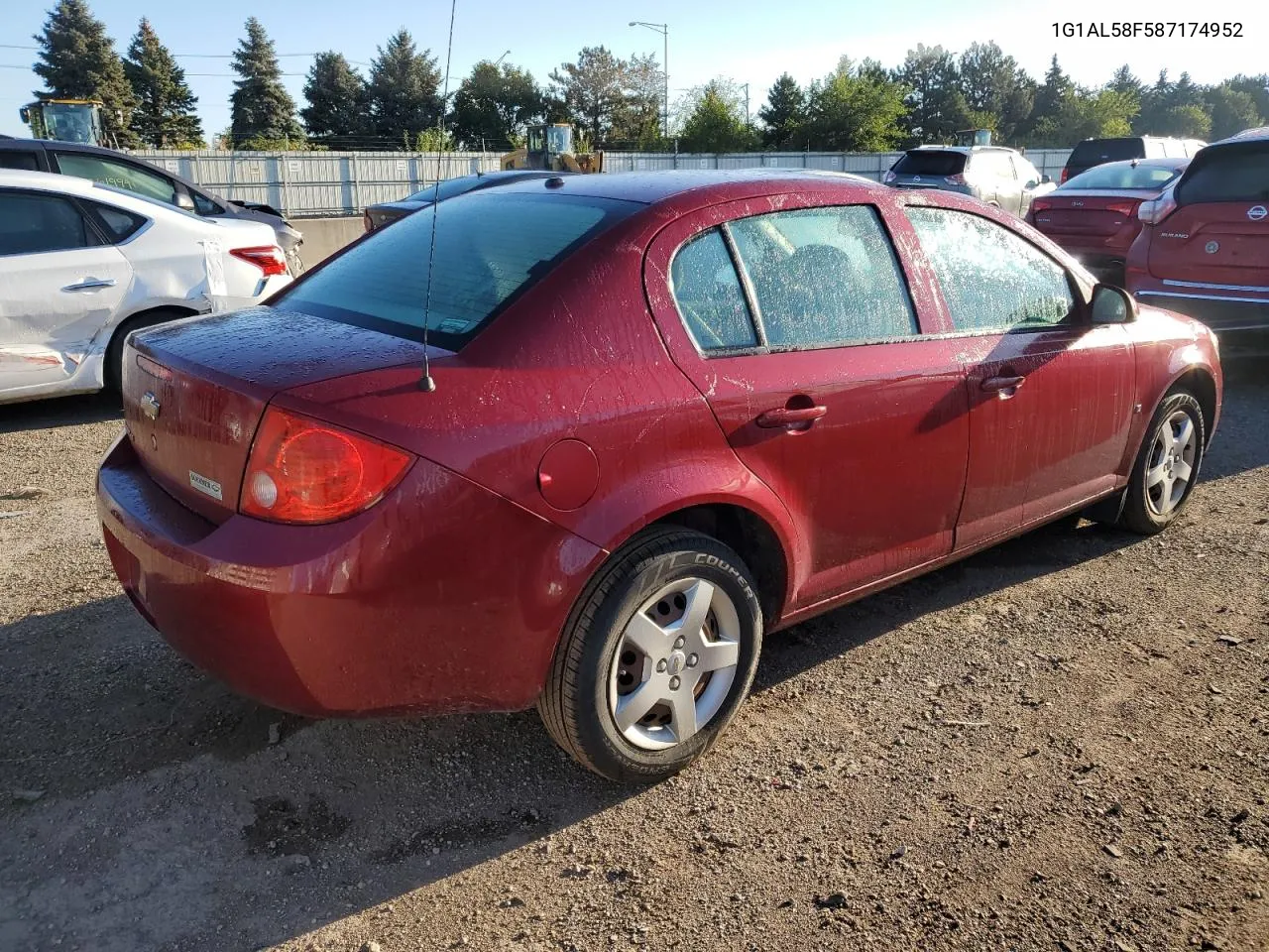 1G1AL58F587174952 2008 Chevrolet Cobalt Lt