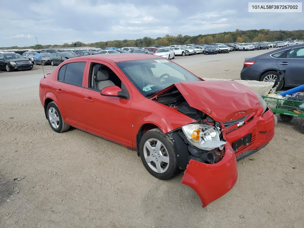 2008 Chevrolet Cobalt Lt VIN: 1G1AL58F387267002 Lot: 73331663