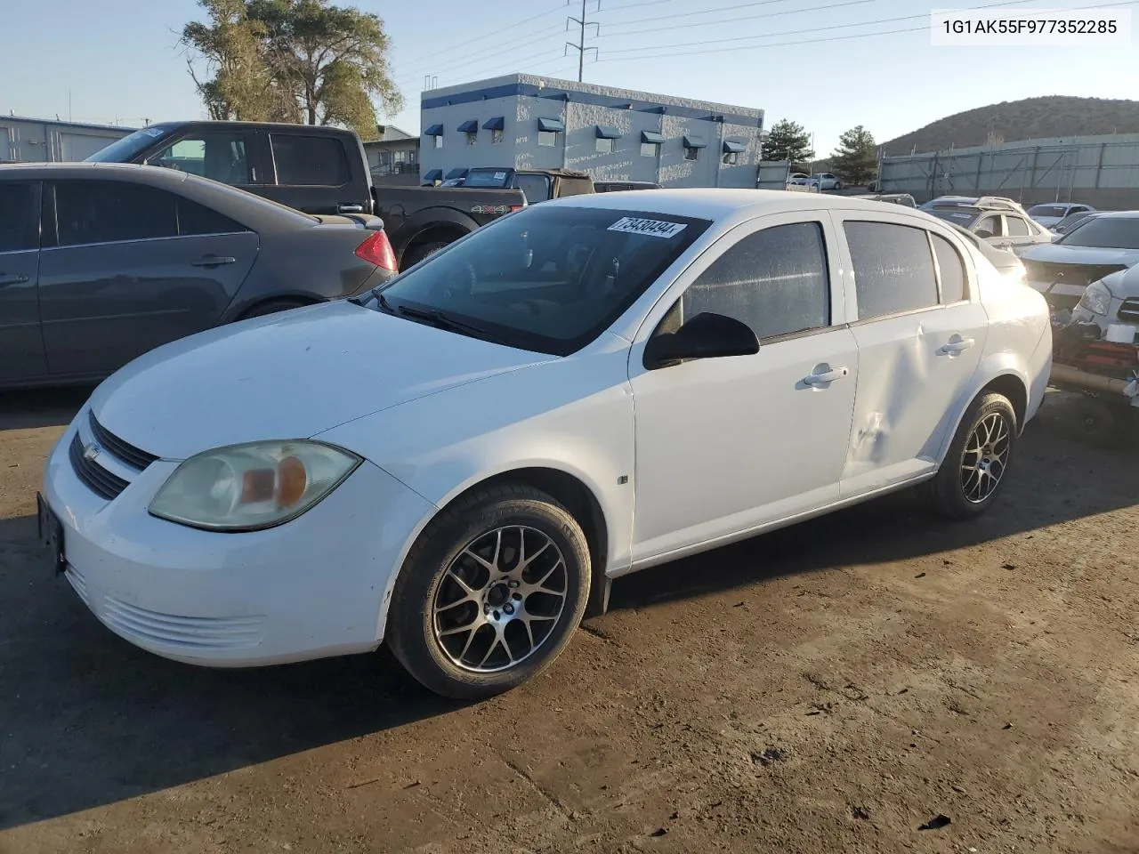 1G1AK55F977352285 2008 Chevrolet Cobalt Ls