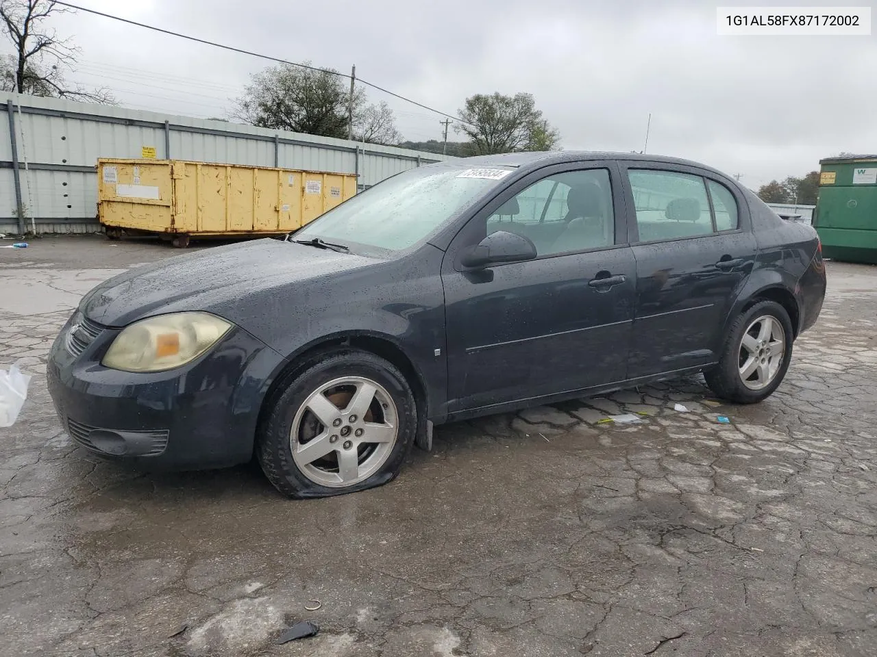 2008 Chevrolet Cobalt Lt VIN: 1G1AL58FX87172002 Lot: 73495834