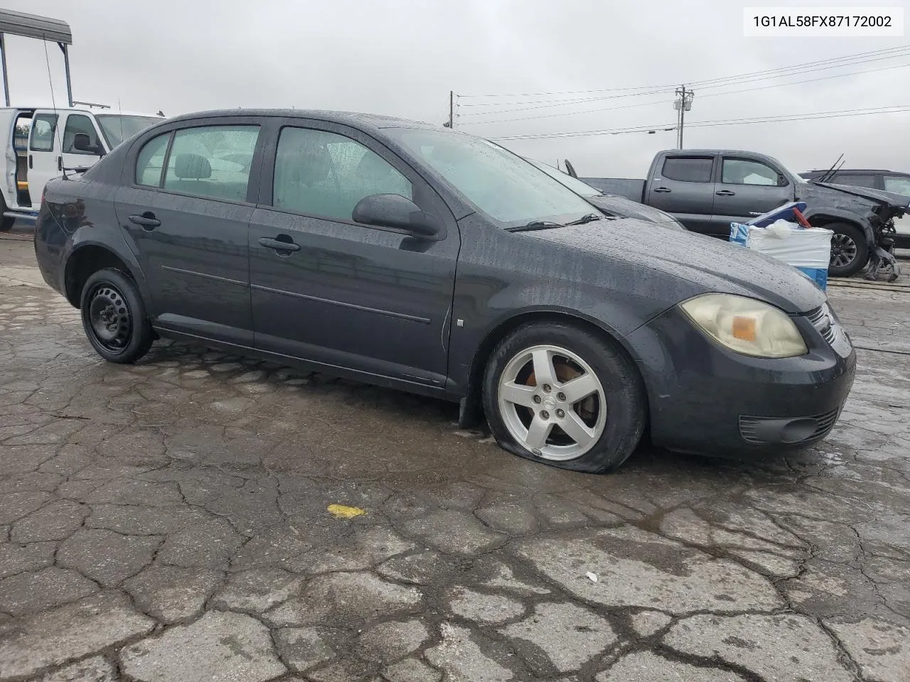 2008 Chevrolet Cobalt Lt VIN: 1G1AL58FX87172002 Lot: 73495834