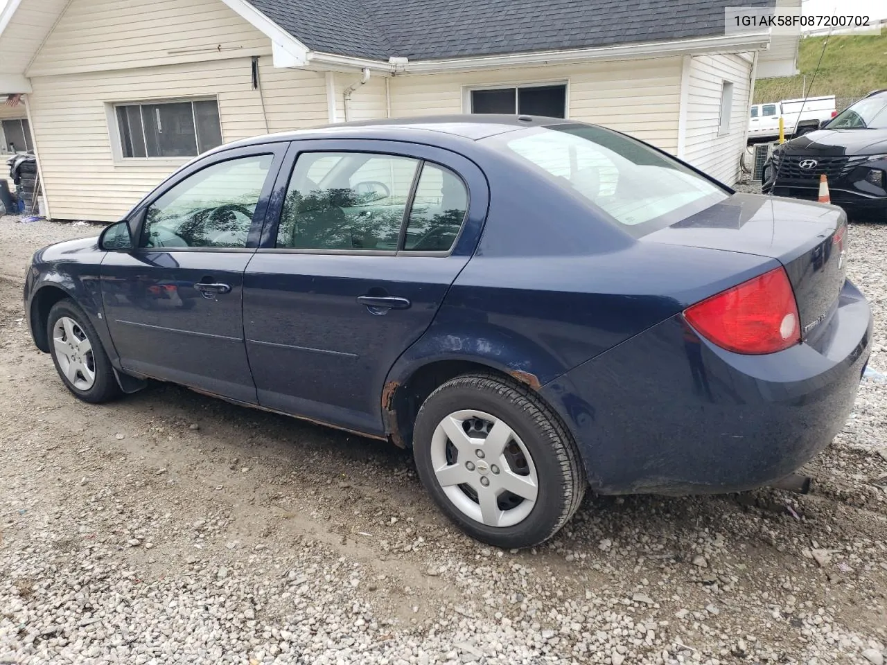 2008 Chevrolet Cobalt Ls VIN: 1G1AK58F087200702 Lot: 73568344