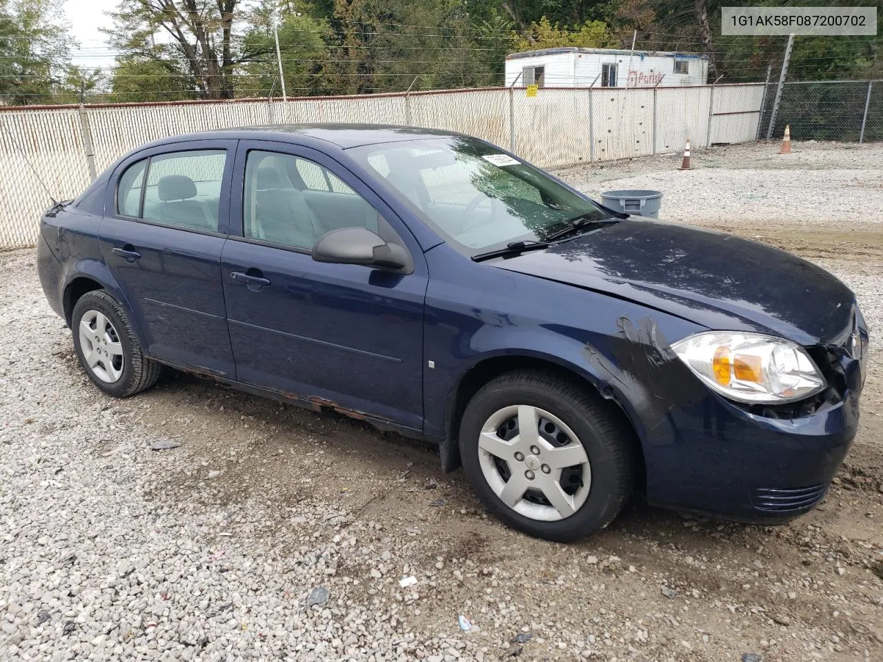 2008 Chevrolet Cobalt Ls VIN: 1G1AK58F087200702 Lot: 73568344