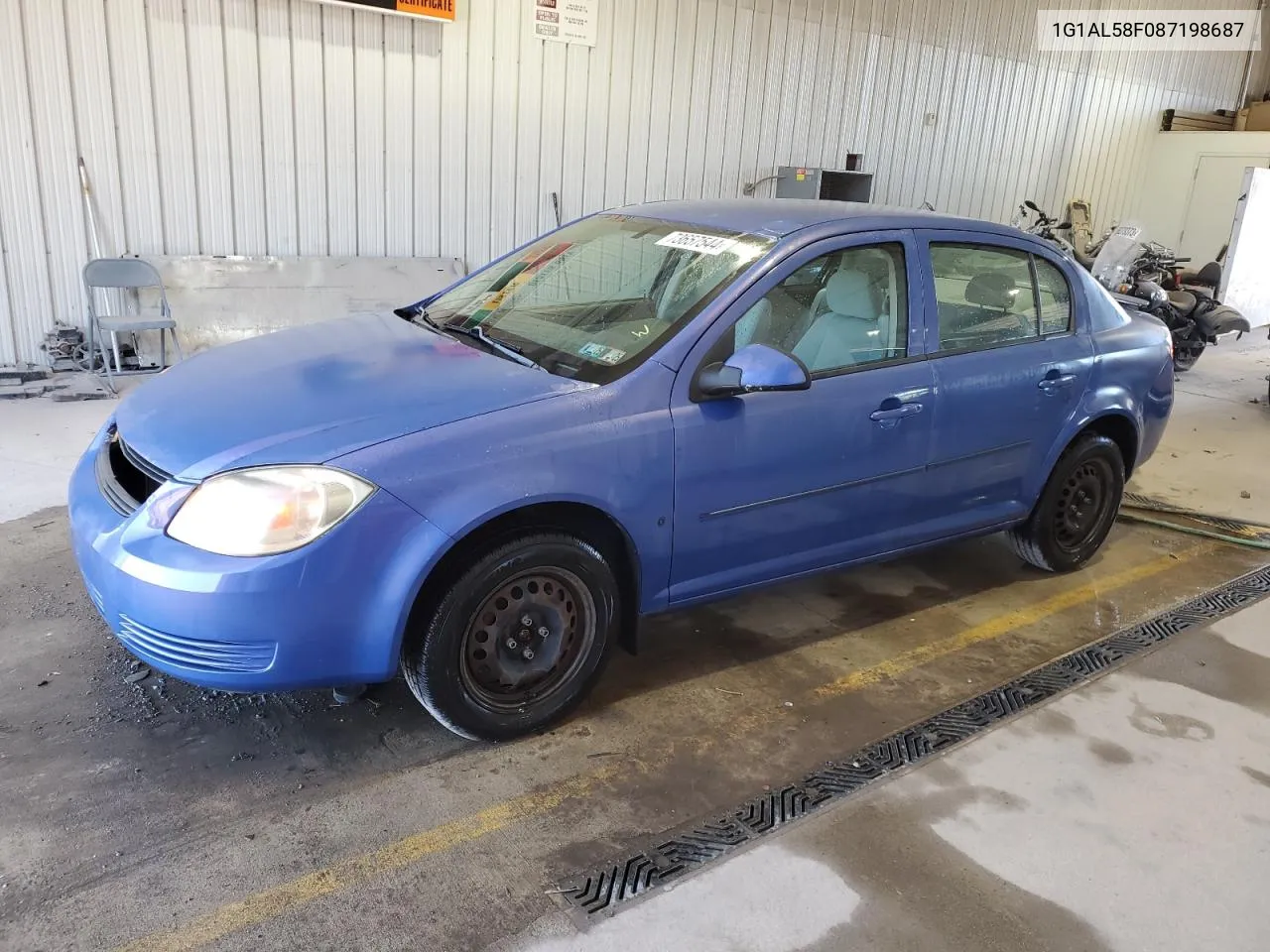 2008 Chevrolet Cobalt Lt VIN: 1G1AL58F087198687 Lot: 73657544