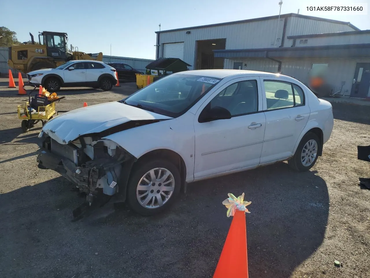 2008 Chevrolet Cobalt Ls VIN: 1G1AK58F787331660 Lot: 73669774