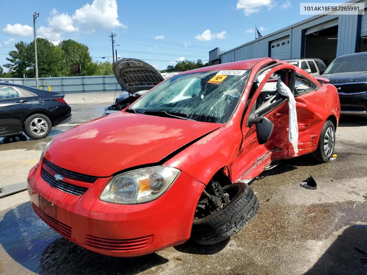 2008 Chevrolet Cobalt Ls VIN: 1G1AK18F587265991 Lot: 73732124