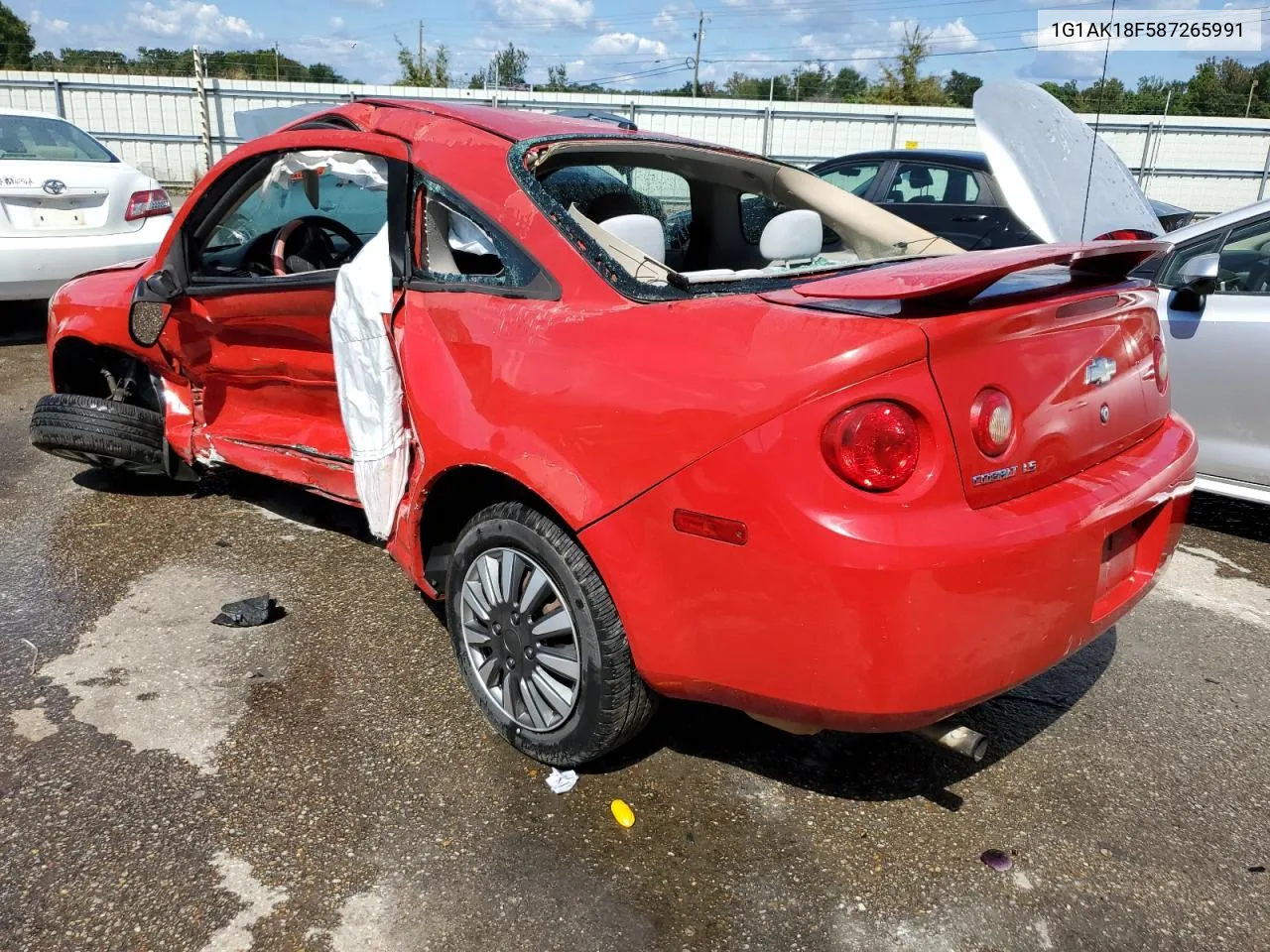 2008 Chevrolet Cobalt Ls VIN: 1G1AK18F587265991 Lot: 73732124