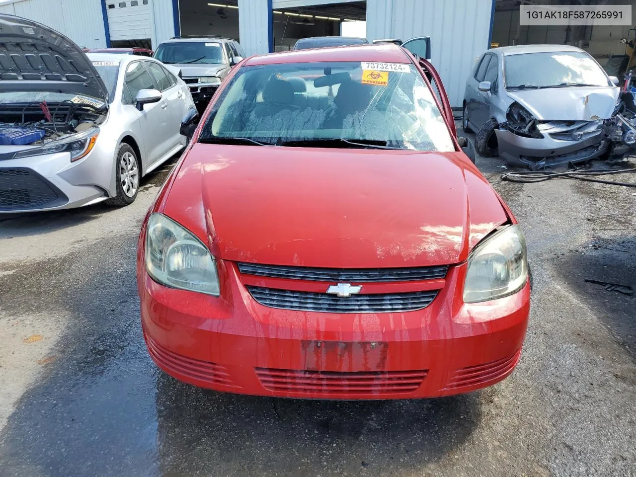 2008 Chevrolet Cobalt Ls VIN: 1G1AK18F587265991 Lot: 73732124