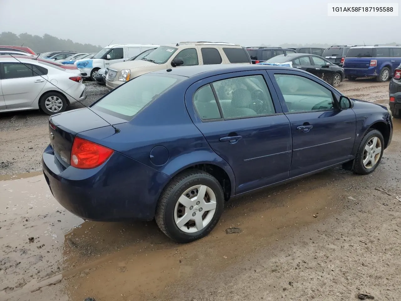 2008 Chevrolet Cobalt Ls VIN: 1G1AK58F187195588 Lot: 74091414