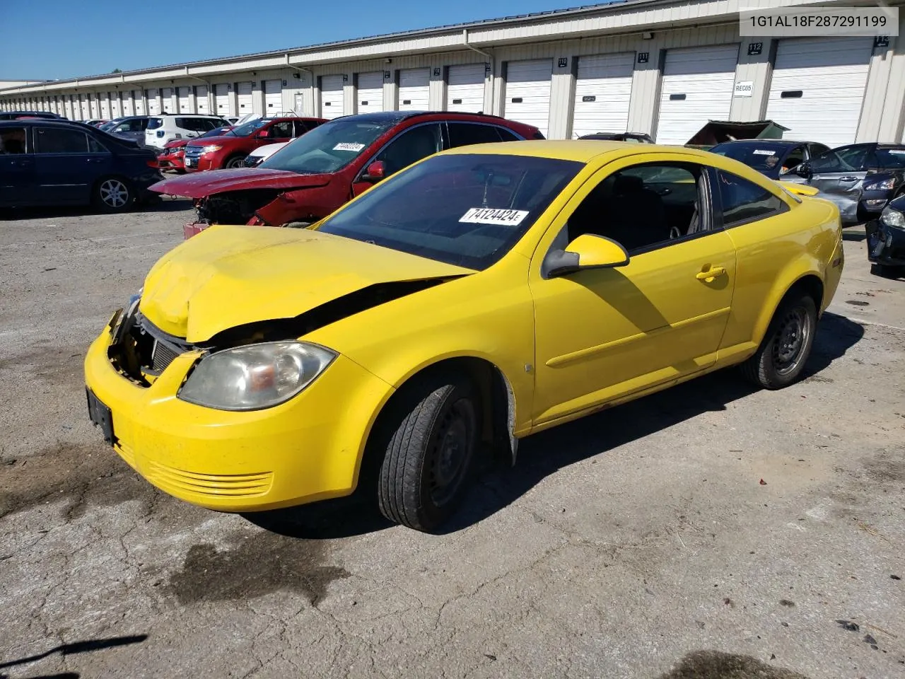 2008 Chevrolet Cobalt Lt VIN: 1G1AL18F287291199 Lot: 74124424