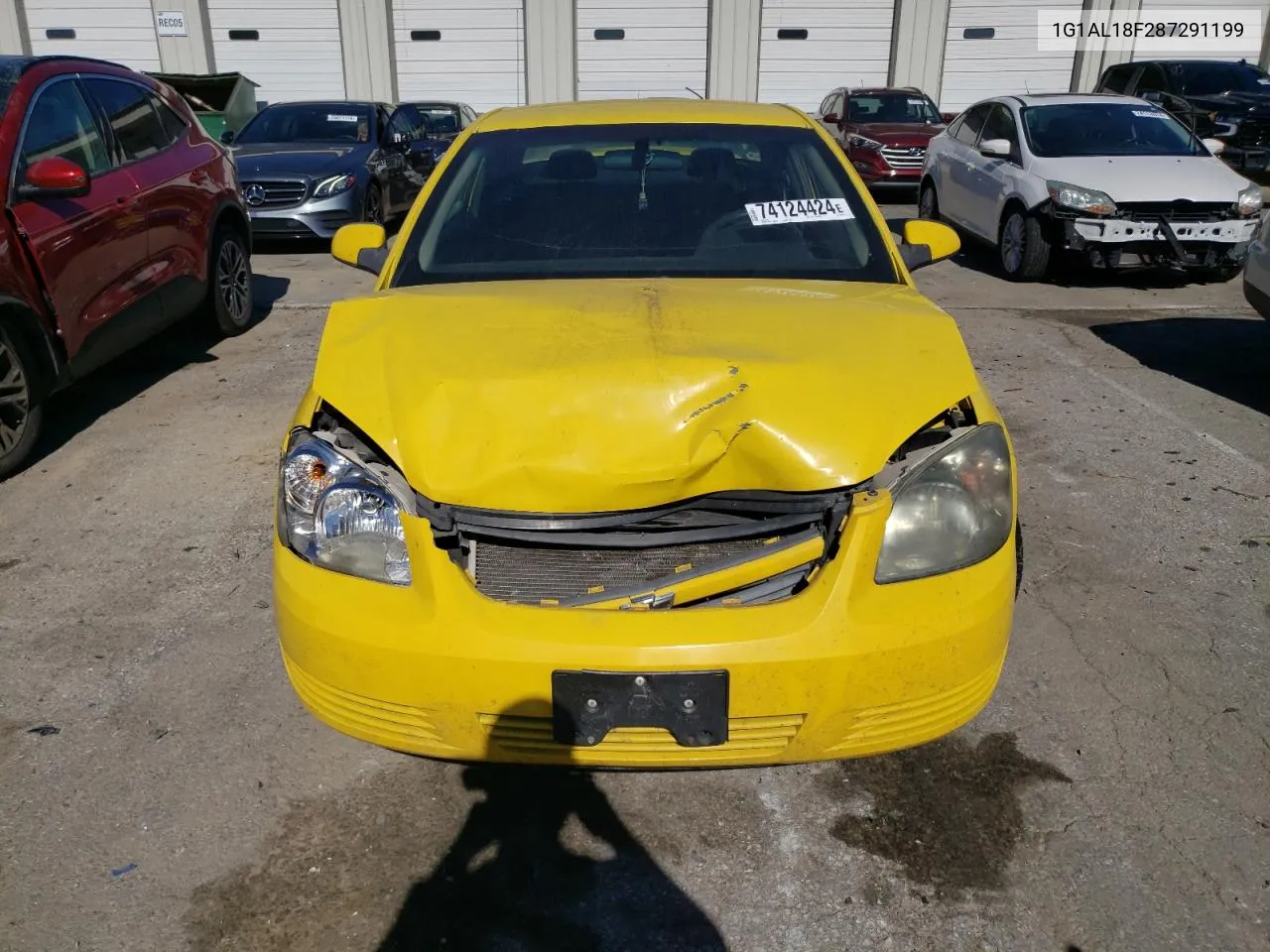 2008 Chevrolet Cobalt Lt VIN: 1G1AL18F287291199 Lot: 74124424