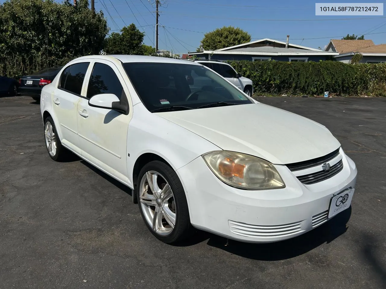 2008 Chevrolet Cobalt Lt VIN: 1G1AL58F787212472 Lot: 74400444