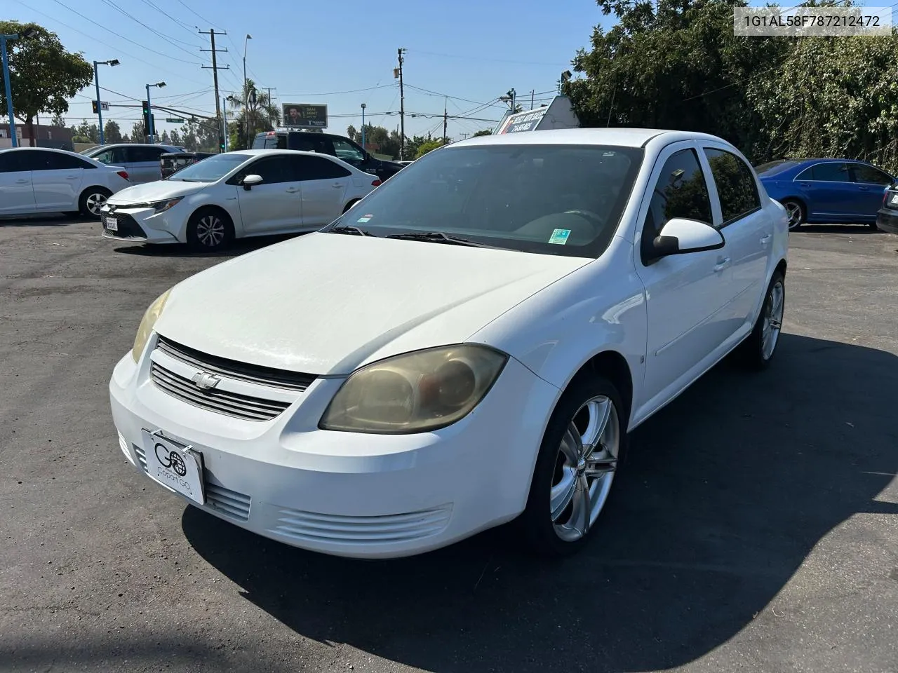 2008 Chevrolet Cobalt Lt VIN: 1G1AL58F787212472 Lot: 74400444