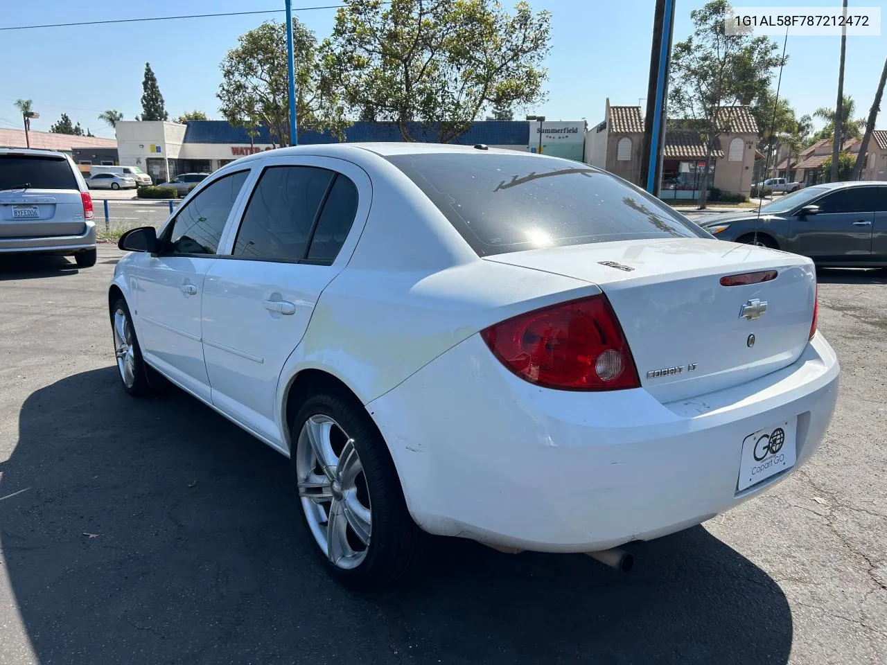 2008 Chevrolet Cobalt Lt VIN: 1G1AL58F787212472 Lot: 74400444