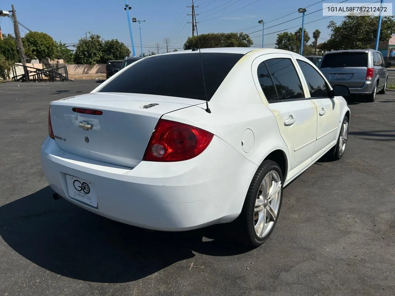 2008 Chevrolet Cobalt Lt VIN: 1G1AL58F787212472 Lot: 74400444