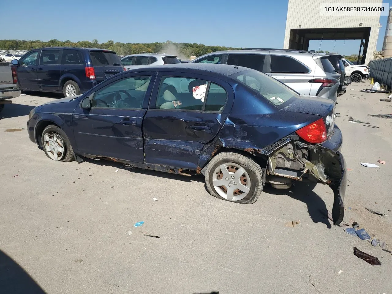 2008 Chevrolet Cobalt Ls VIN: 1G1AK58F387346608 Lot: 74552034