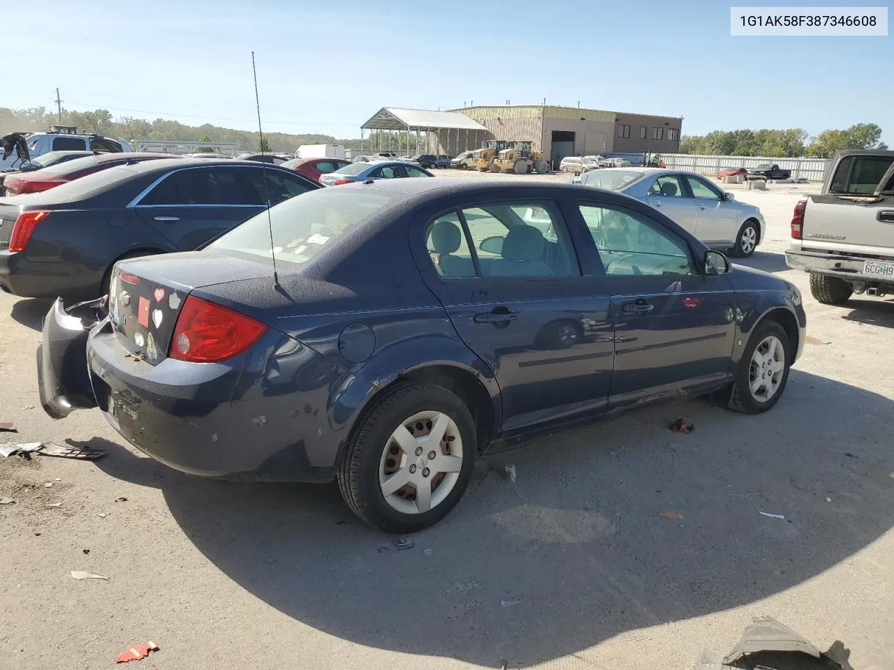 2008 Chevrolet Cobalt Ls VIN: 1G1AK58F387346608 Lot: 74552034