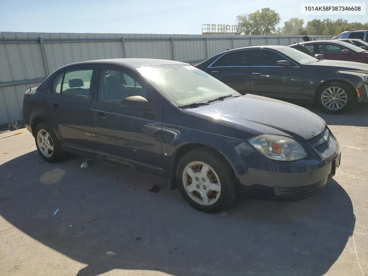 2008 Chevrolet Cobalt Ls VIN: 1G1AK58F387346608 Lot: 74552034