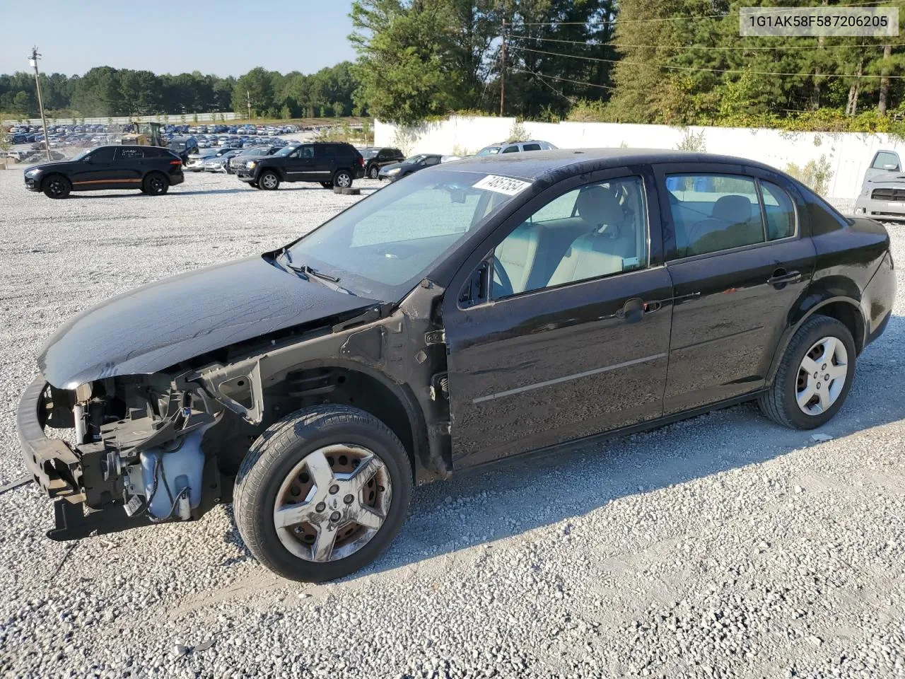 2008 Chevrolet Cobalt Ls VIN: 1G1AK58F587206205 Lot: 74857554