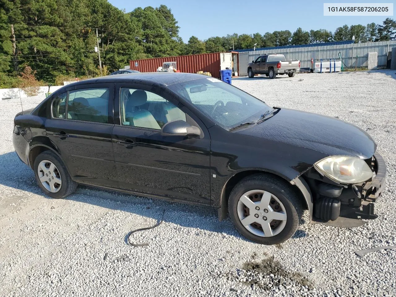 2008 Chevrolet Cobalt Ls VIN: 1G1AK58F587206205 Lot: 74857554