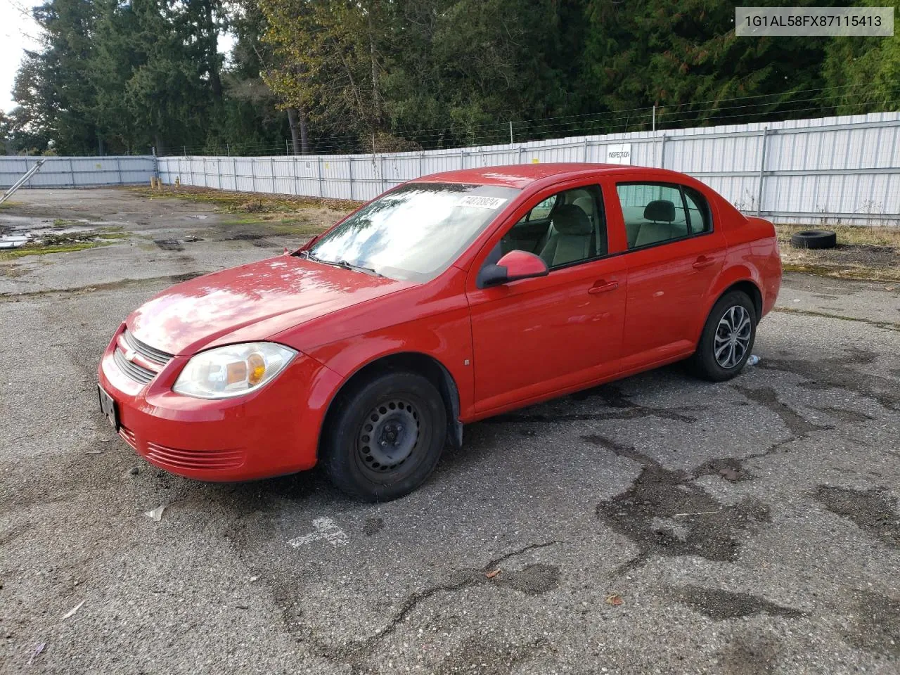 1G1AL58FX87115413 2008 Chevrolet Cobalt Lt