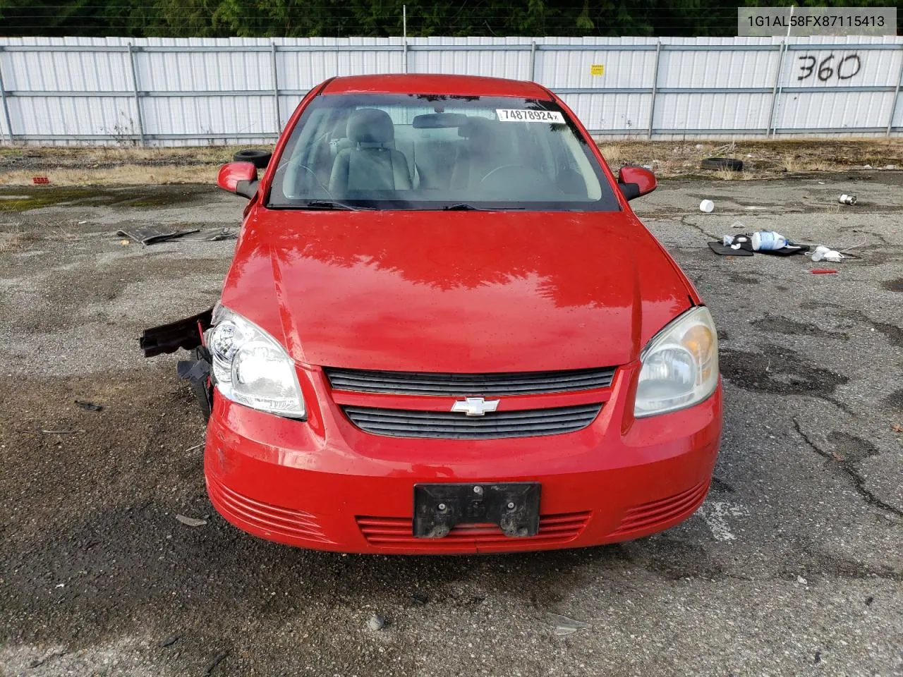 1G1AL58FX87115413 2008 Chevrolet Cobalt Lt