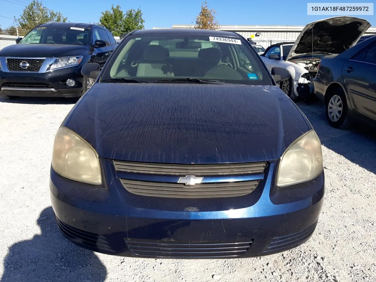 1G1AK18F487259972 2008 Chevrolet Cobalt Ls