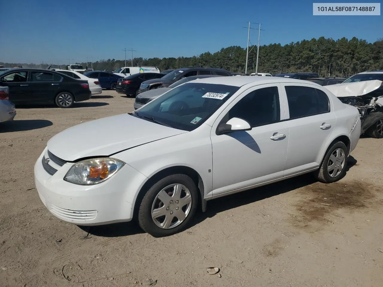 2008 Chevrolet Cobalt Lt VIN: 1G1AL58F087148887 Lot: 75232974