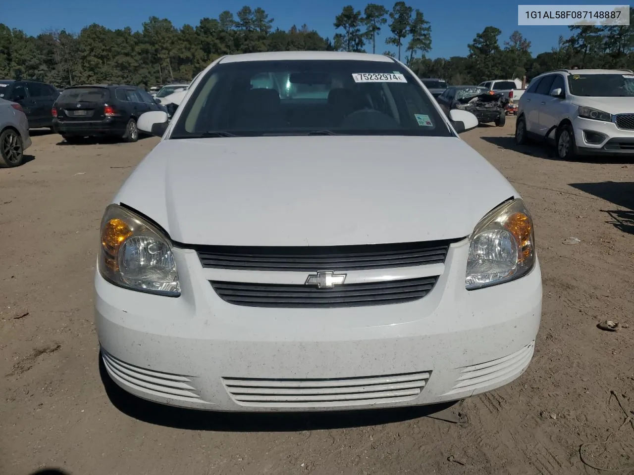 2008 Chevrolet Cobalt Lt VIN: 1G1AL58F087148887 Lot: 75232974