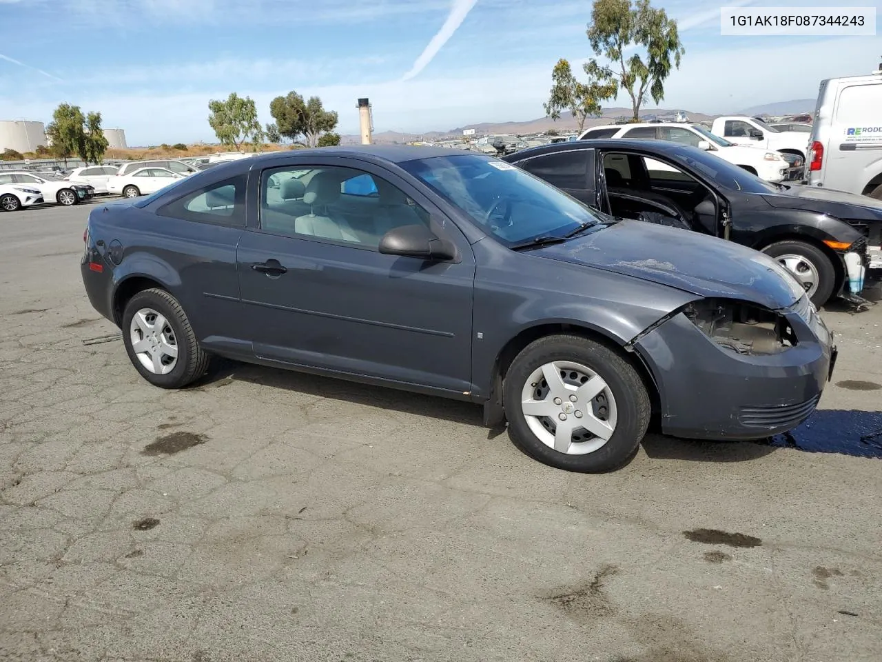 2008 Chevrolet Cobalt Ls VIN: 1G1AK18F087344243 Lot: 75565804