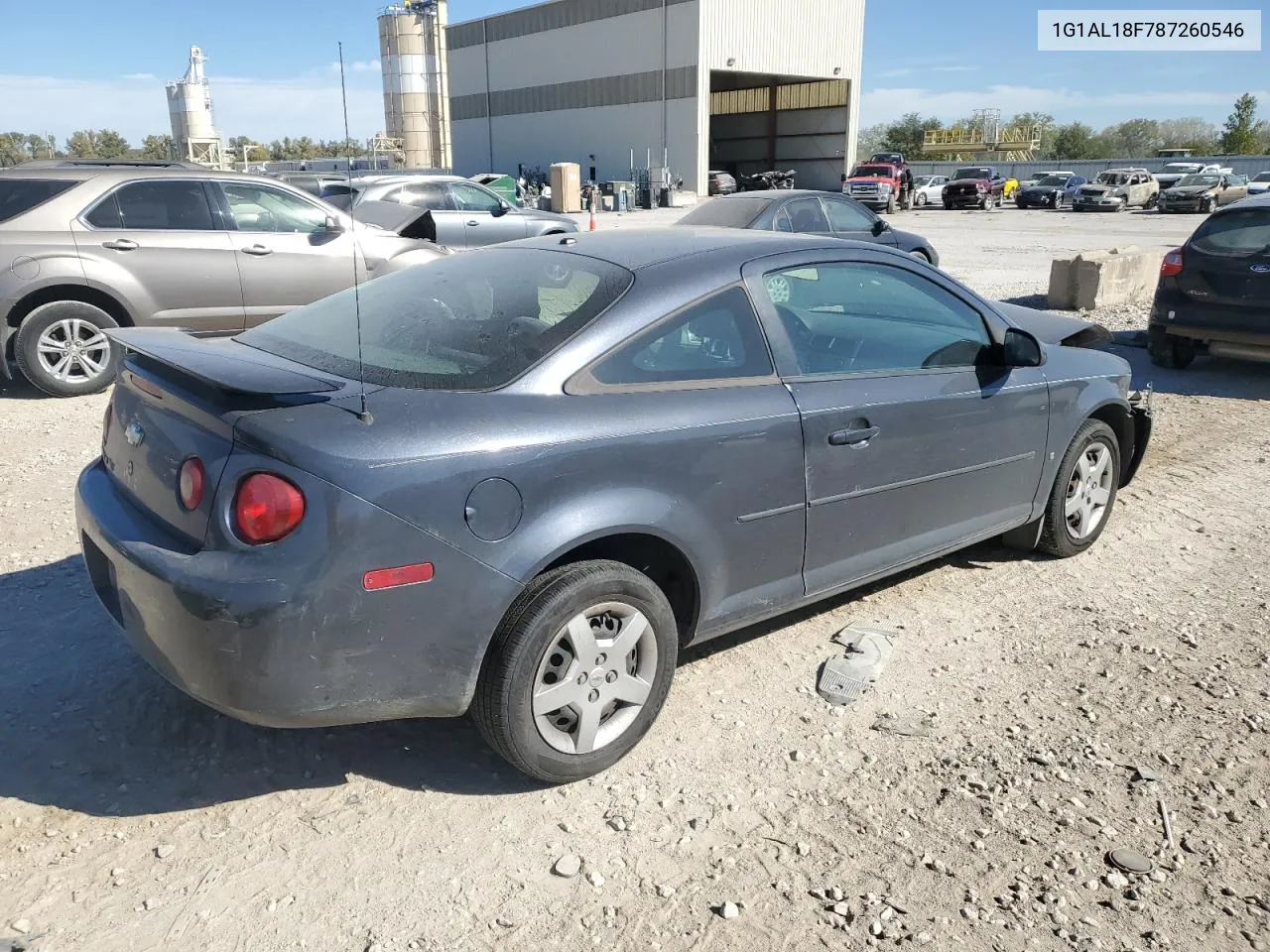 2008 Chevrolet Cobalt Lt VIN: 1G1AL18F787260546 Lot: 75605734