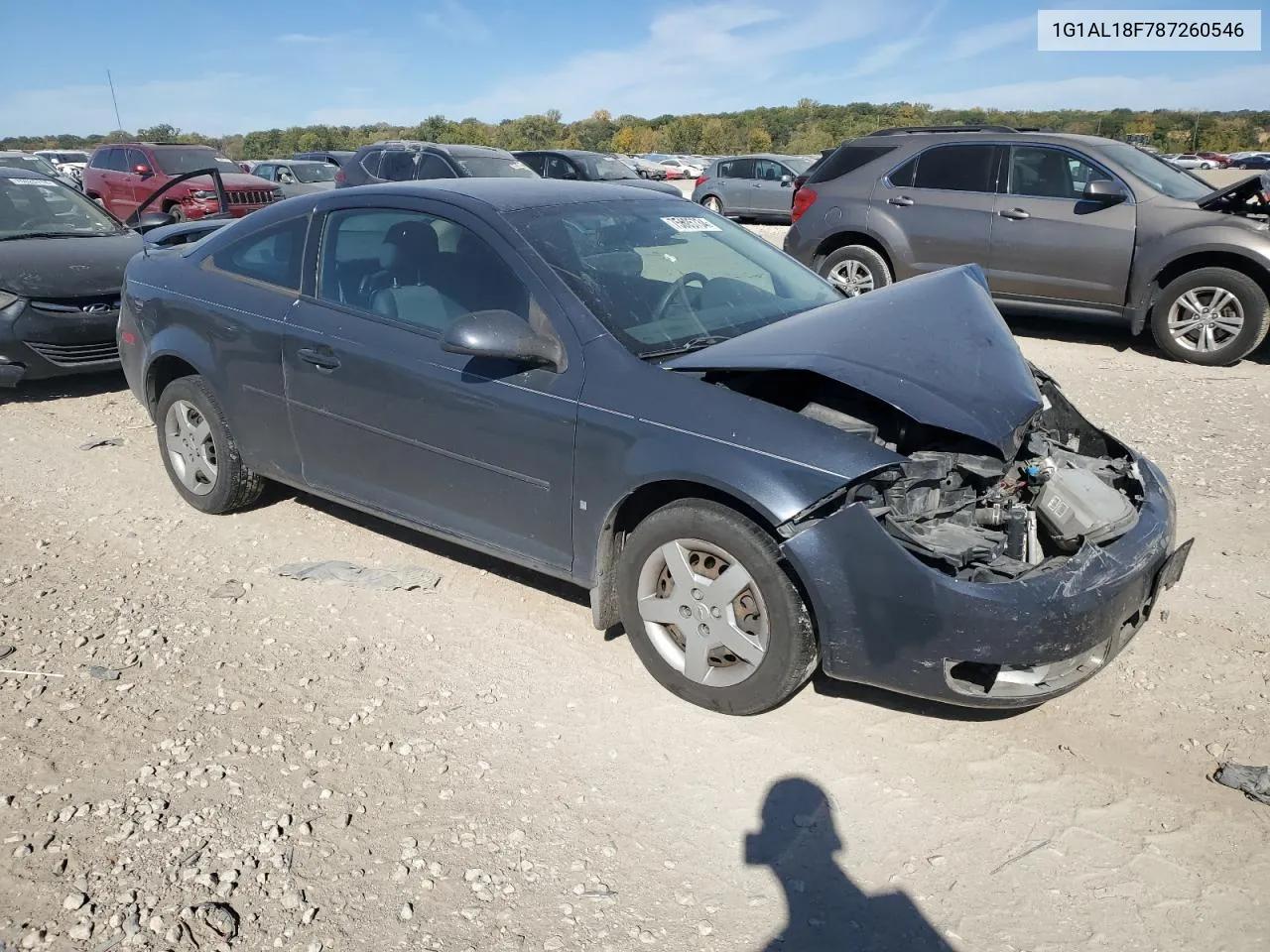 2008 Chevrolet Cobalt Lt VIN: 1G1AL18F787260546 Lot: 75605734