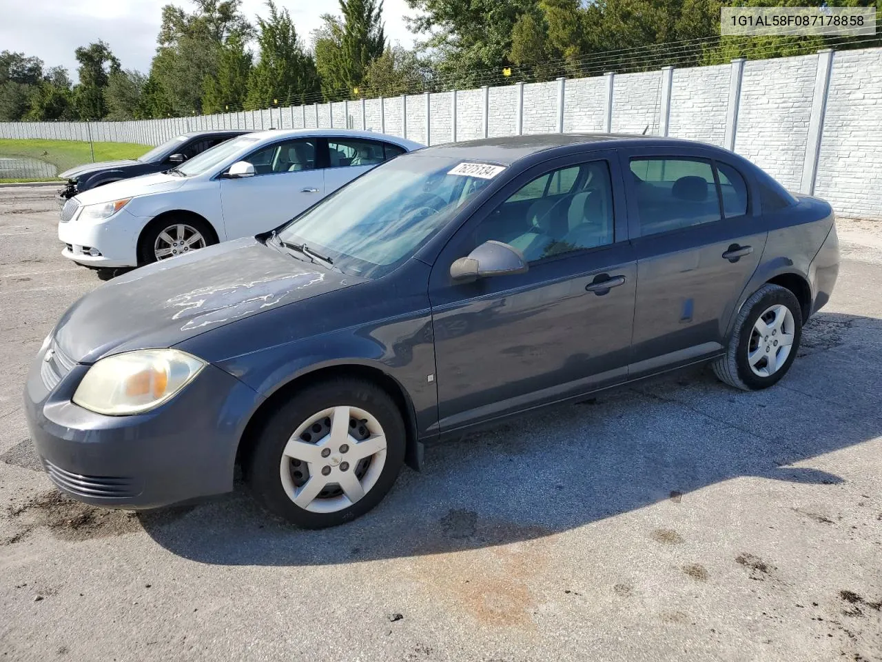 2008 Chevrolet Cobalt Lt VIN: 1G1AL58F087178858 Lot: 76275134