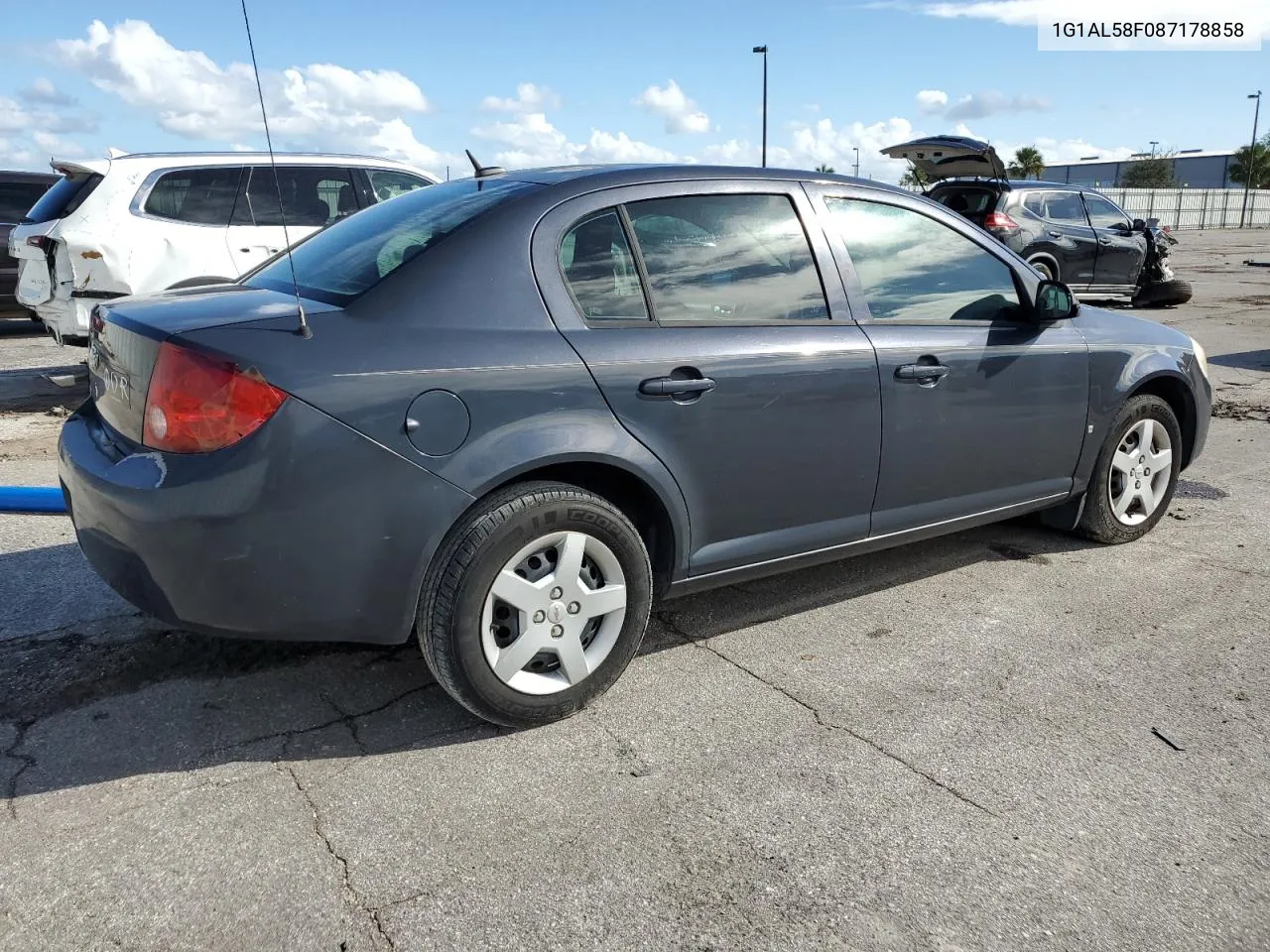 2008 Chevrolet Cobalt Lt VIN: 1G1AL58F087178858 Lot: 76275134