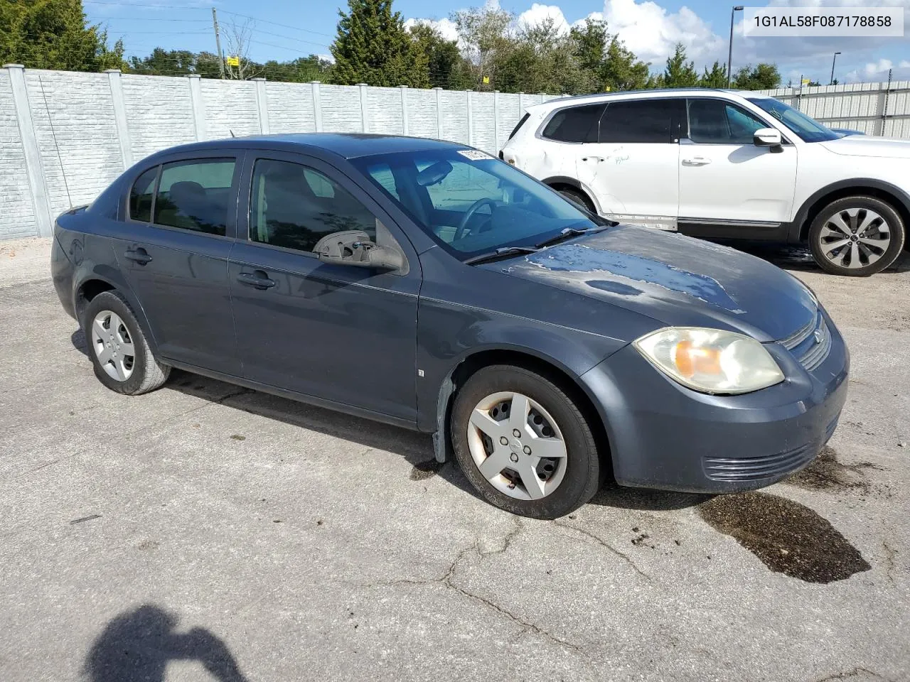 2008 Chevrolet Cobalt Lt VIN: 1G1AL58F087178858 Lot: 76275134