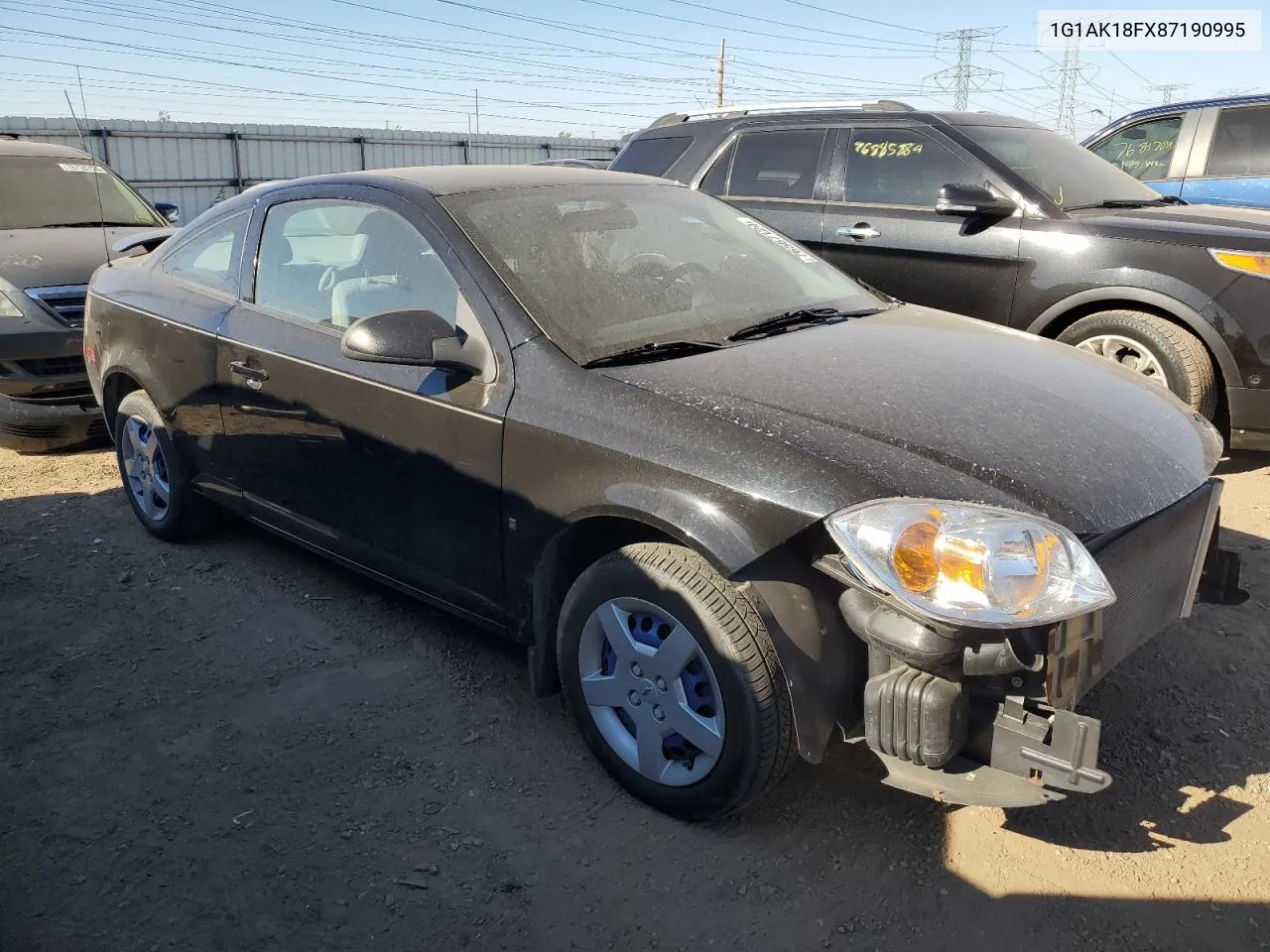 2008 Chevrolet Cobalt Ls VIN: 1G1AK18FX87190995 Lot: 76567124