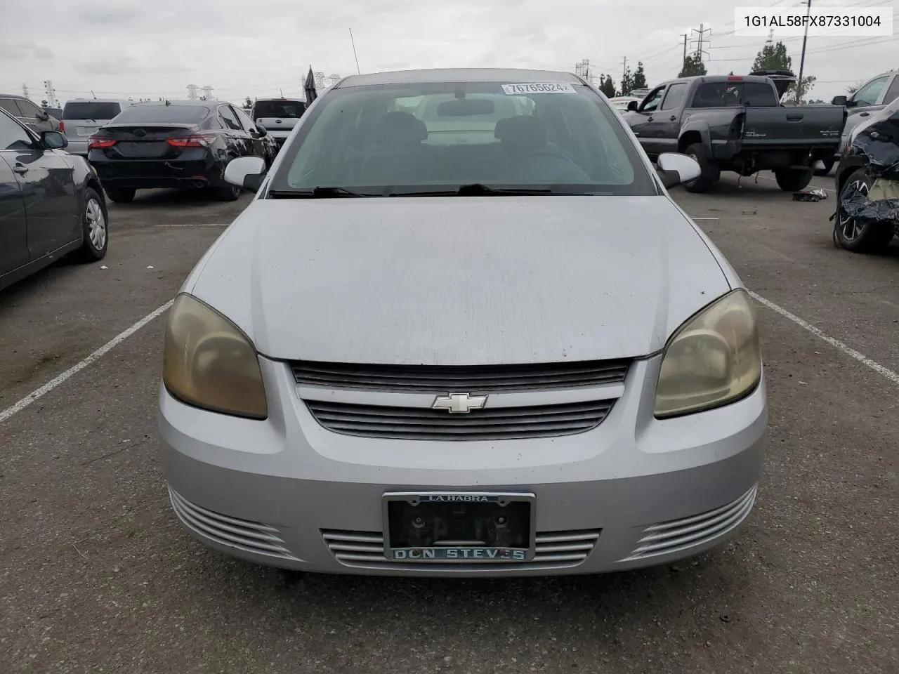 2008 Chevrolet Cobalt Lt VIN: 1G1AL58FX87331004 Lot: 76765624