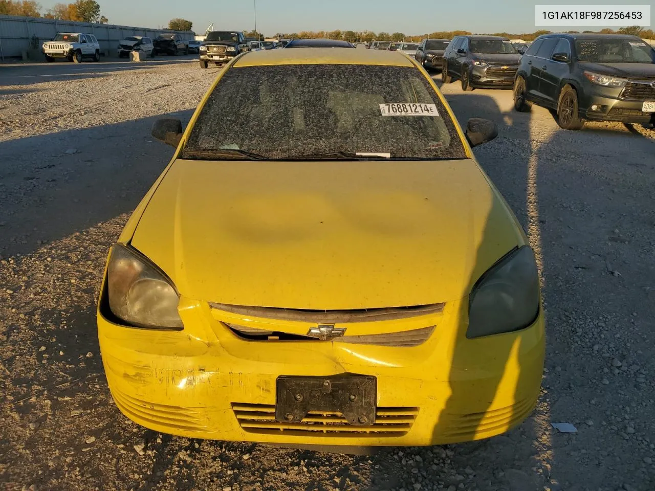 2008 Chevrolet Cobalt Ls VIN: 1G1AK18F987256453 Lot: 76881214