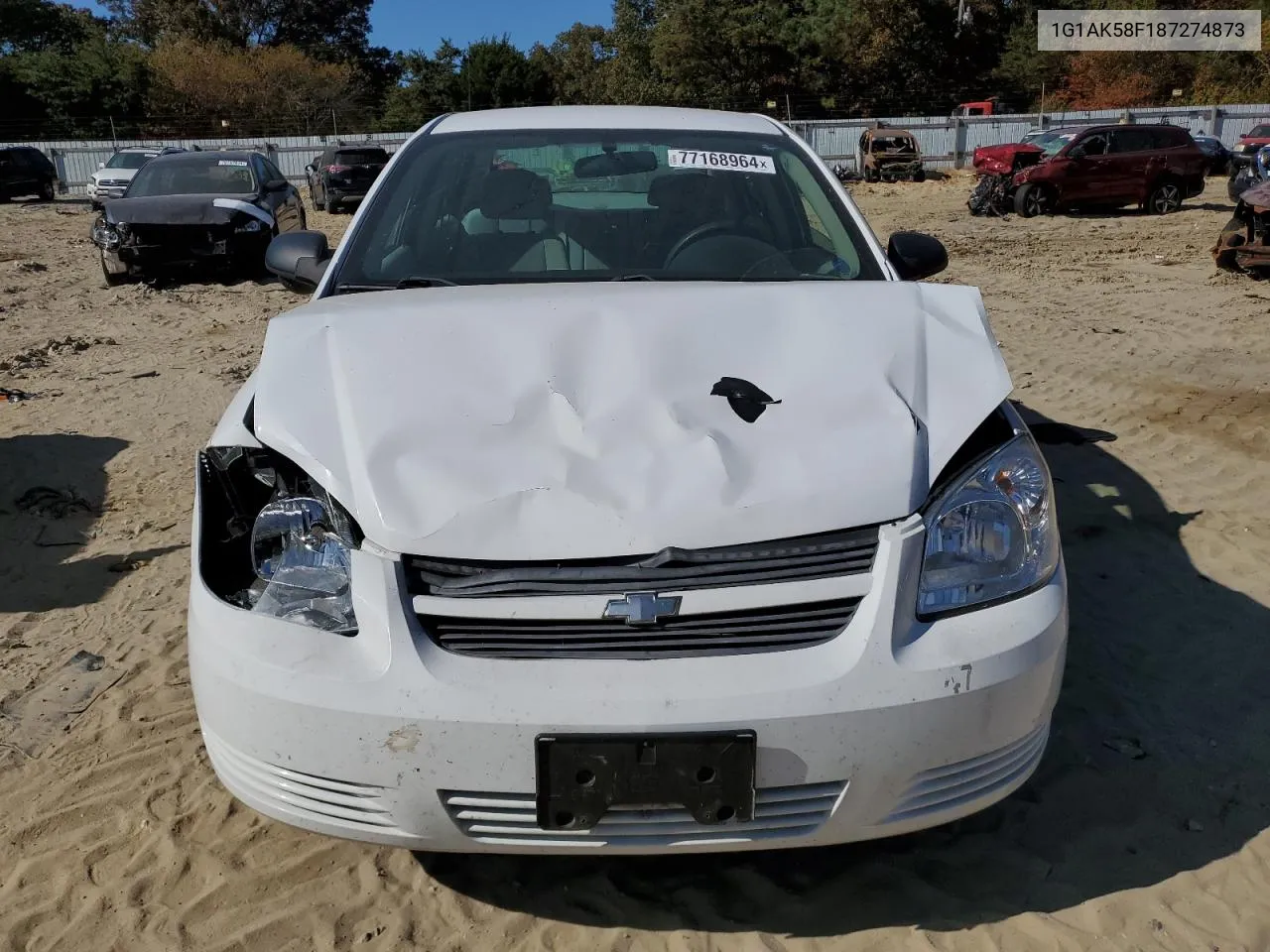 2008 Chevrolet Cobalt Ls VIN: 1G1AK58F187274873 Lot: 77168964