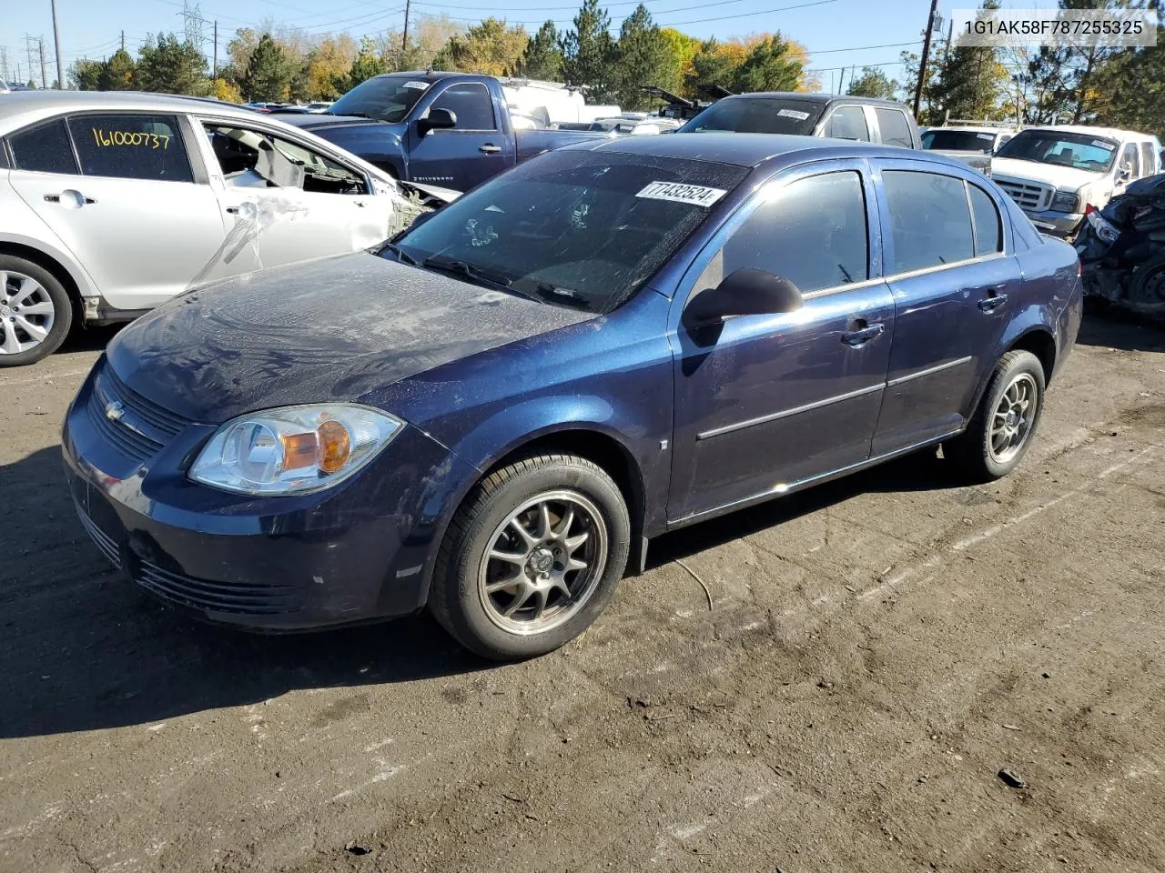 2008 Chevrolet Cobalt Ls VIN: 1G1AK58F787255325 Lot: 77432524