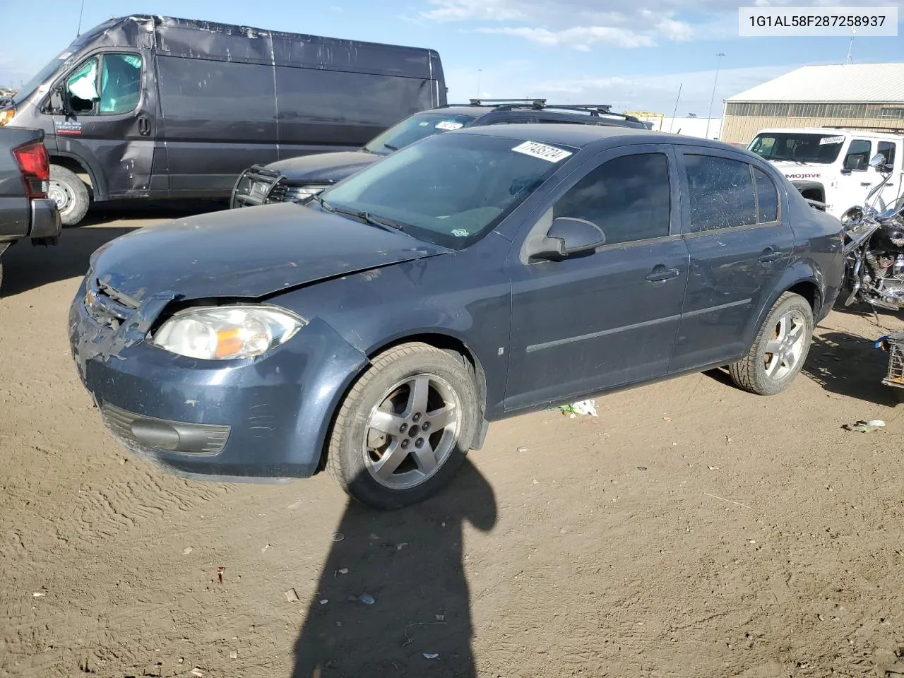 2008 Chevrolet Cobalt Lt VIN: 1G1AL58F287258937 Lot: 77435724