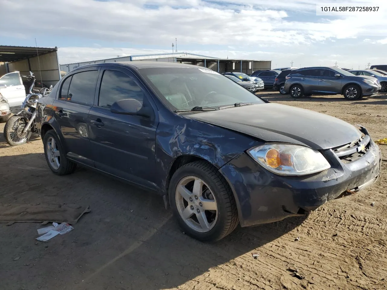 2008 Chevrolet Cobalt Lt VIN: 1G1AL58F287258937 Lot: 77435724