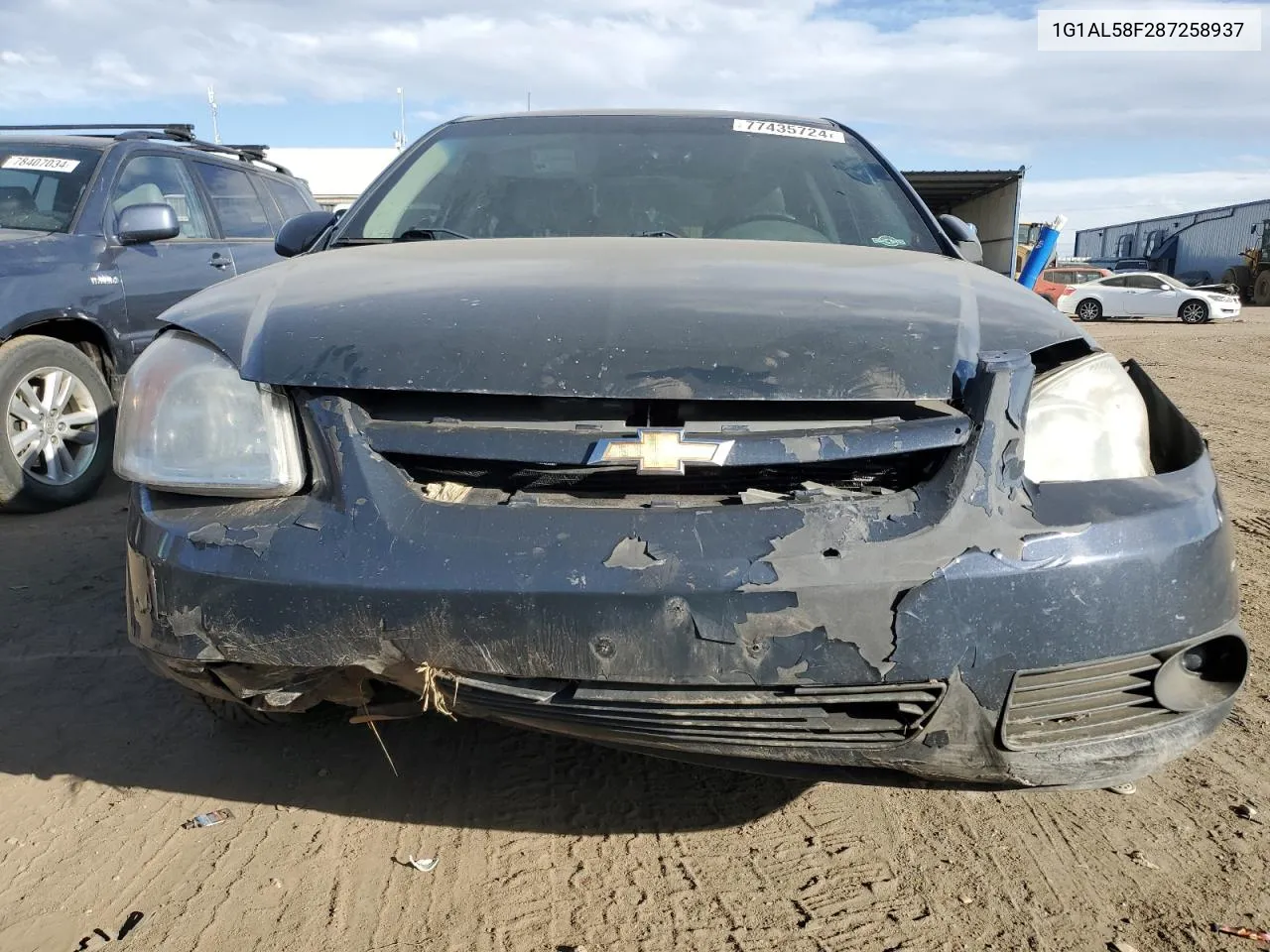 2008 Chevrolet Cobalt Lt VIN: 1G1AL58F287258937 Lot: 77435724