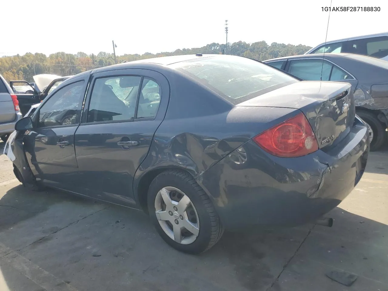 2008 Chevrolet Cobalt Ls VIN: 1G1AK58F287188830 Lot: 77519234