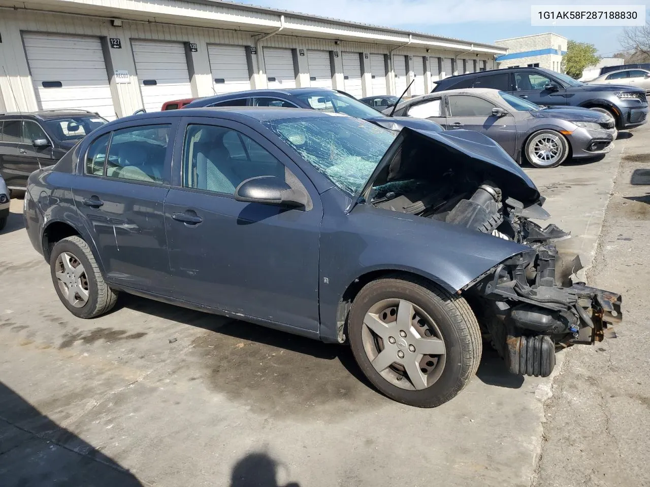 2008 Chevrolet Cobalt Ls VIN: 1G1AK58F287188830 Lot: 77519234