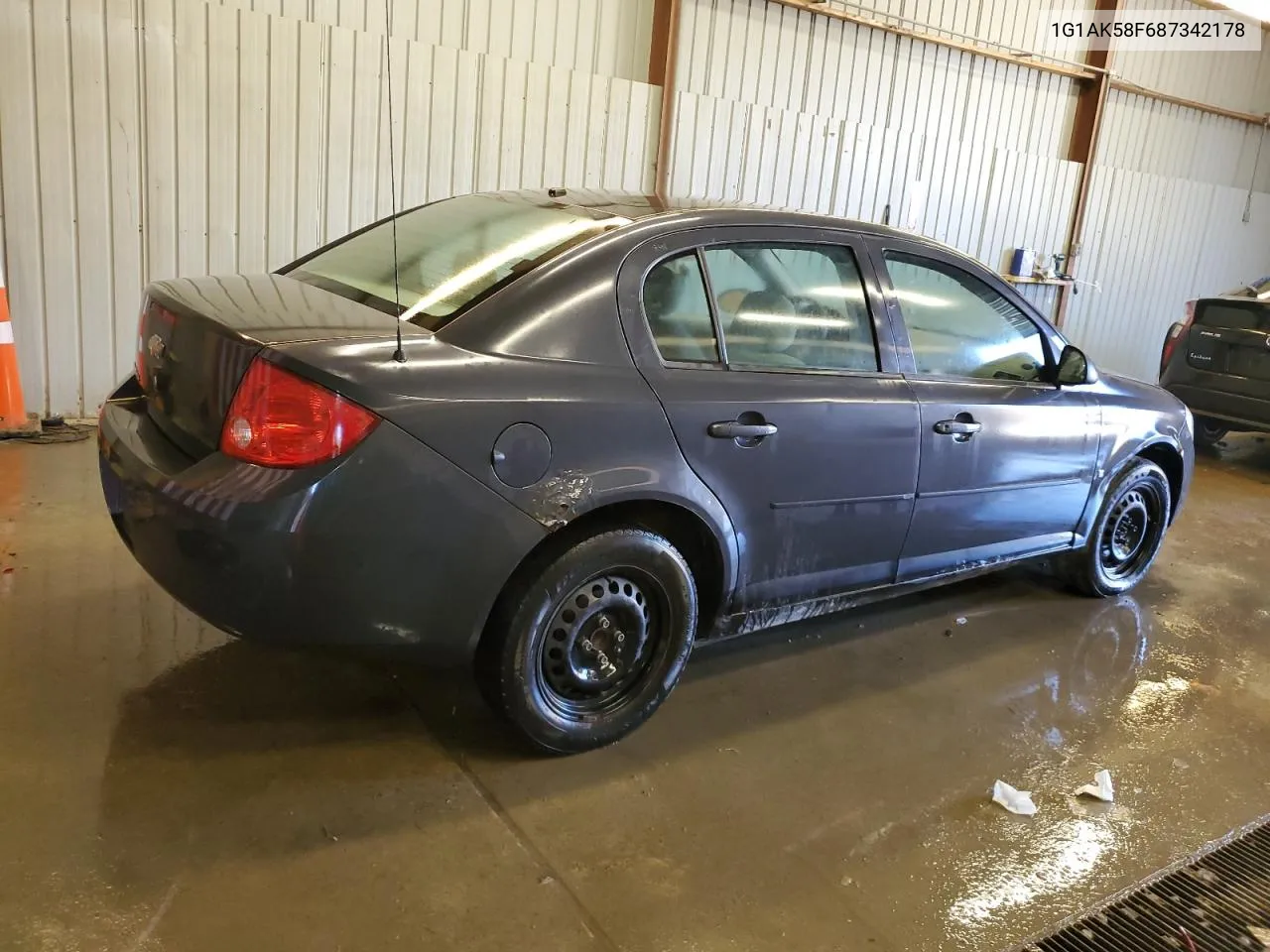 2008 Chevrolet Cobalt Ls VIN: 1G1AK58F687342178 Lot: 77753634